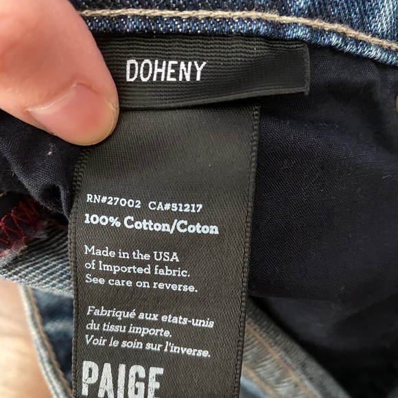 PAIGE men’s jeans denim designer - Picture 5 of 5